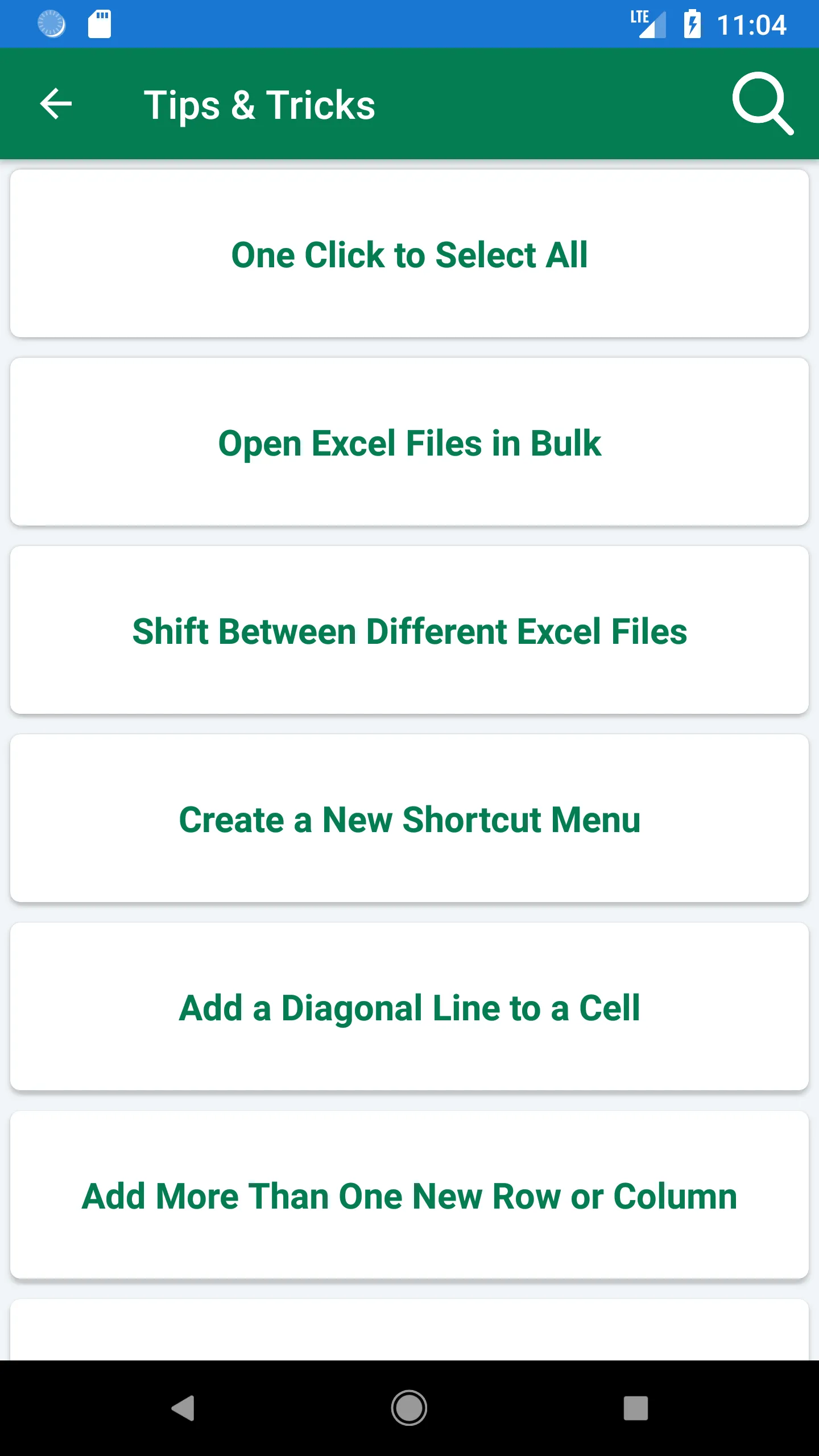 Master Excel | Indus Appstore | Screenshot