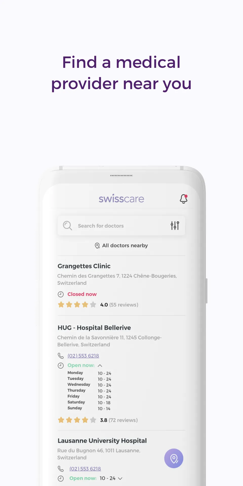 MySwisscare | Indus Appstore | Screenshot