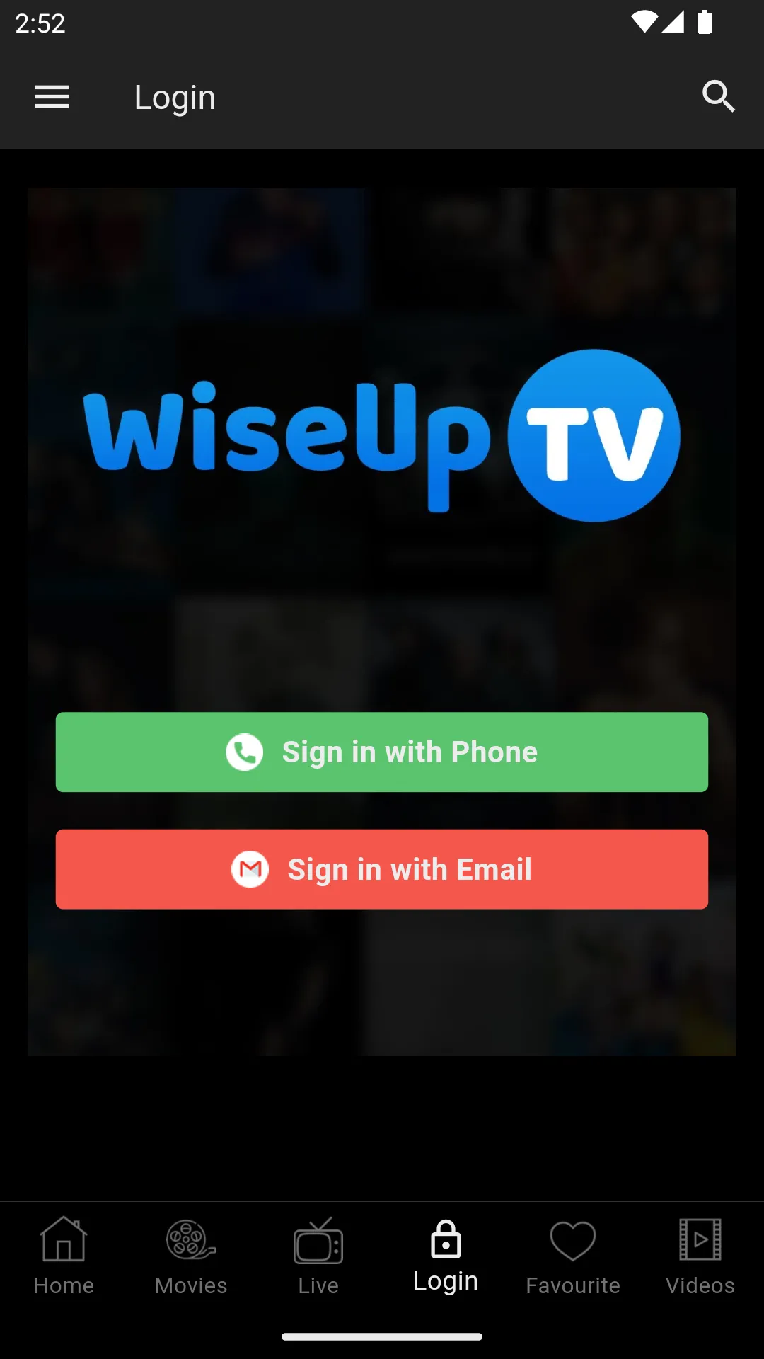 WiseUpTv | Indus Appstore | Screenshot