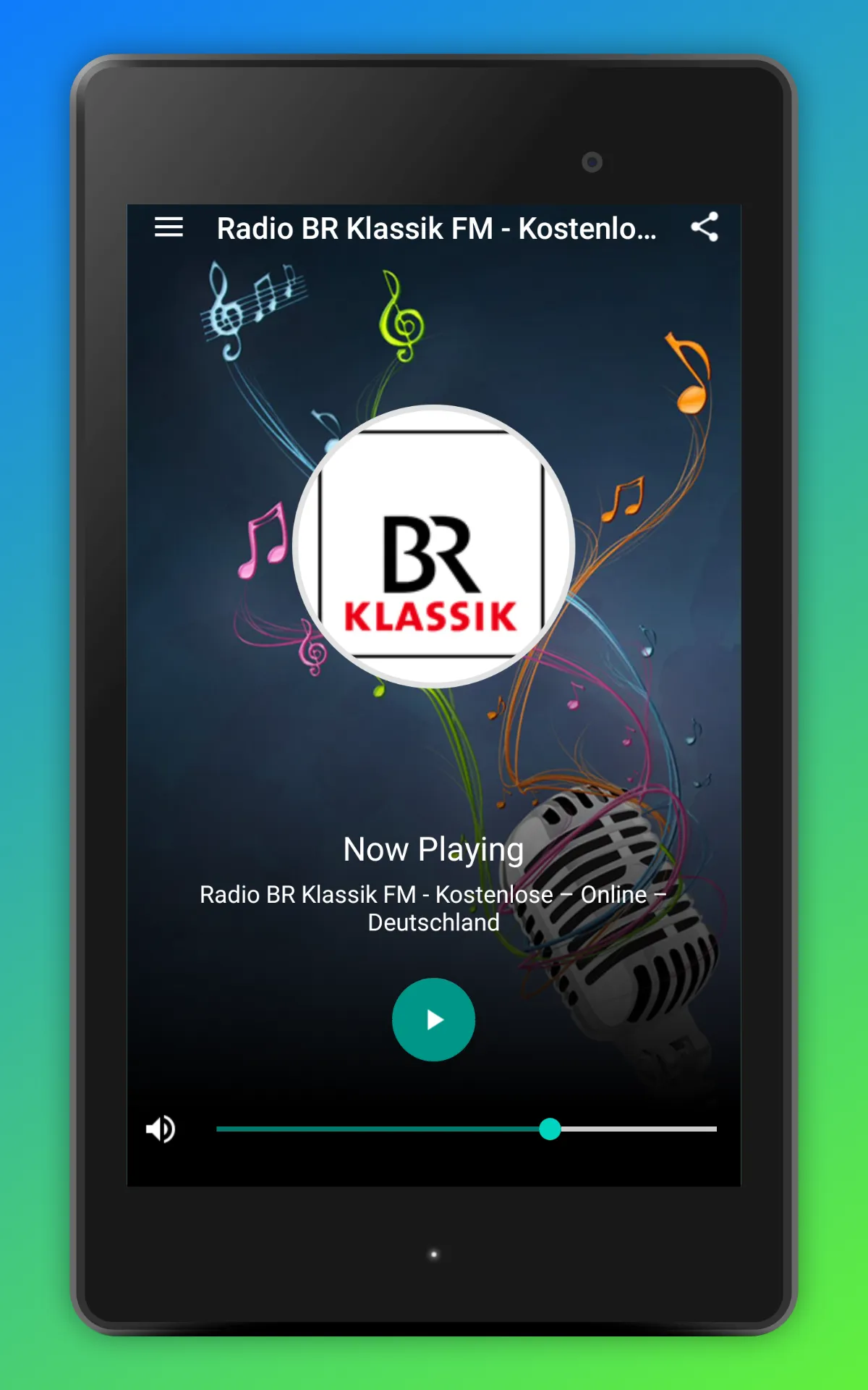 BR Klassik Radio App DE Online | Indus Appstore | Screenshot