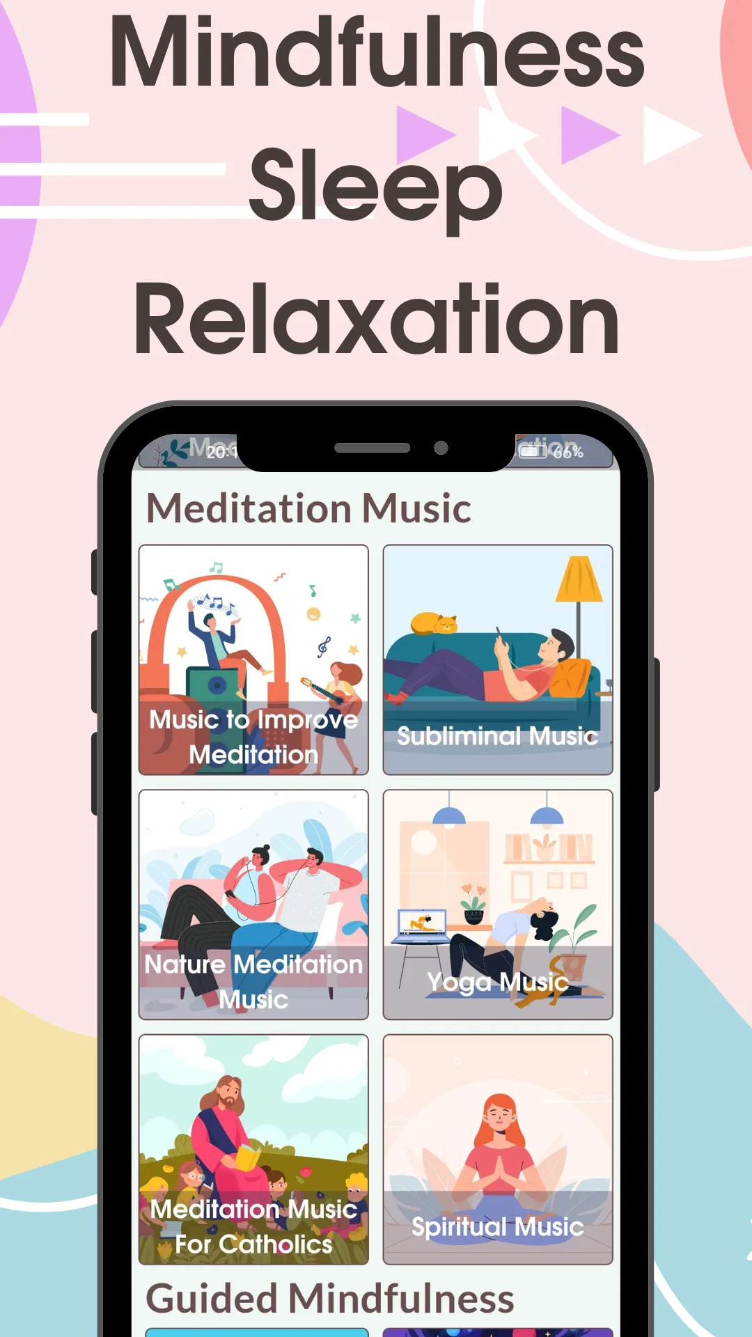 Guided Meditation & Relaxation | Indus Appstore | Screenshot