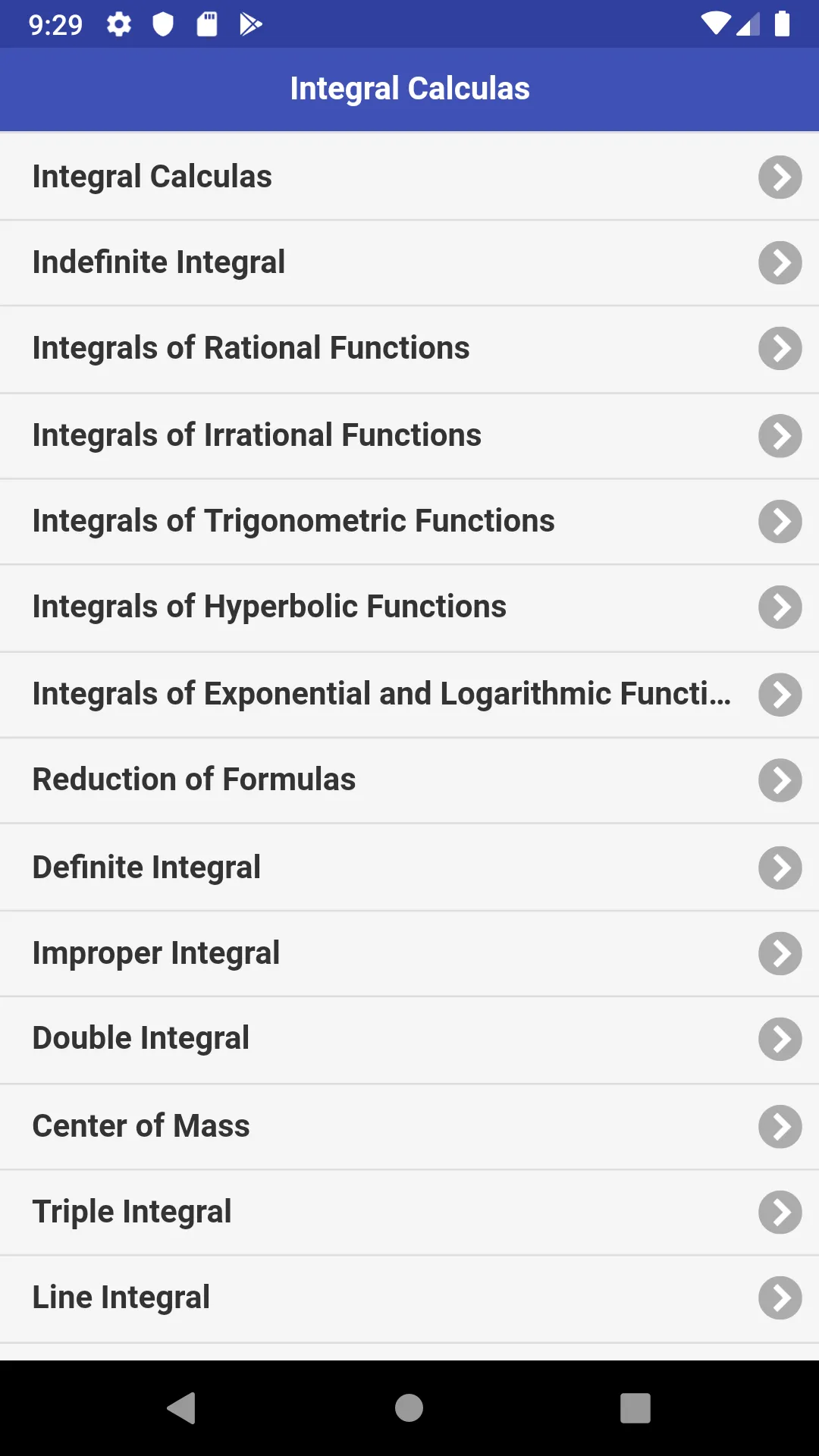 Math Formulas and Equations | Indus Appstore | Screenshot