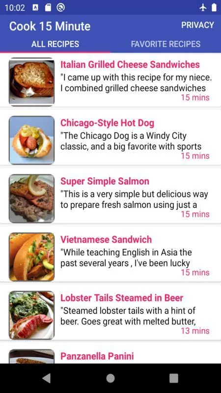 chicken in 15 minute | Indus Appstore | Screenshot