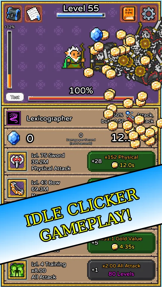 Simple RPG - Idle Tap Adventur | Indus Appstore | Screenshot