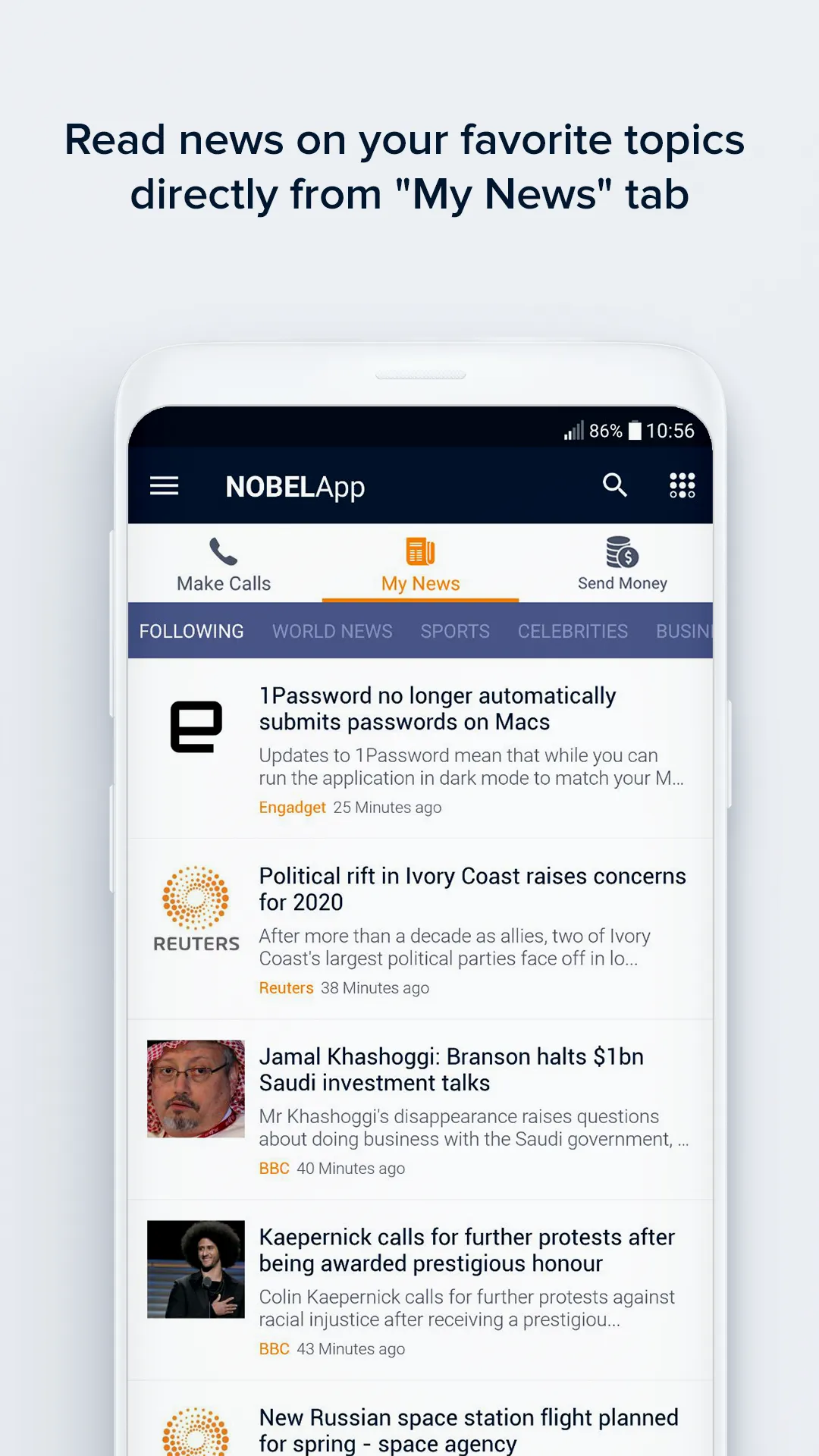 NobelApp - Calling Everywhere | Indus Appstore | Screenshot