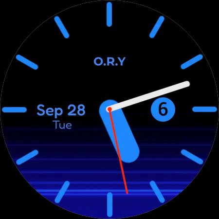 A45X Watchface | Indus Appstore | Screenshot