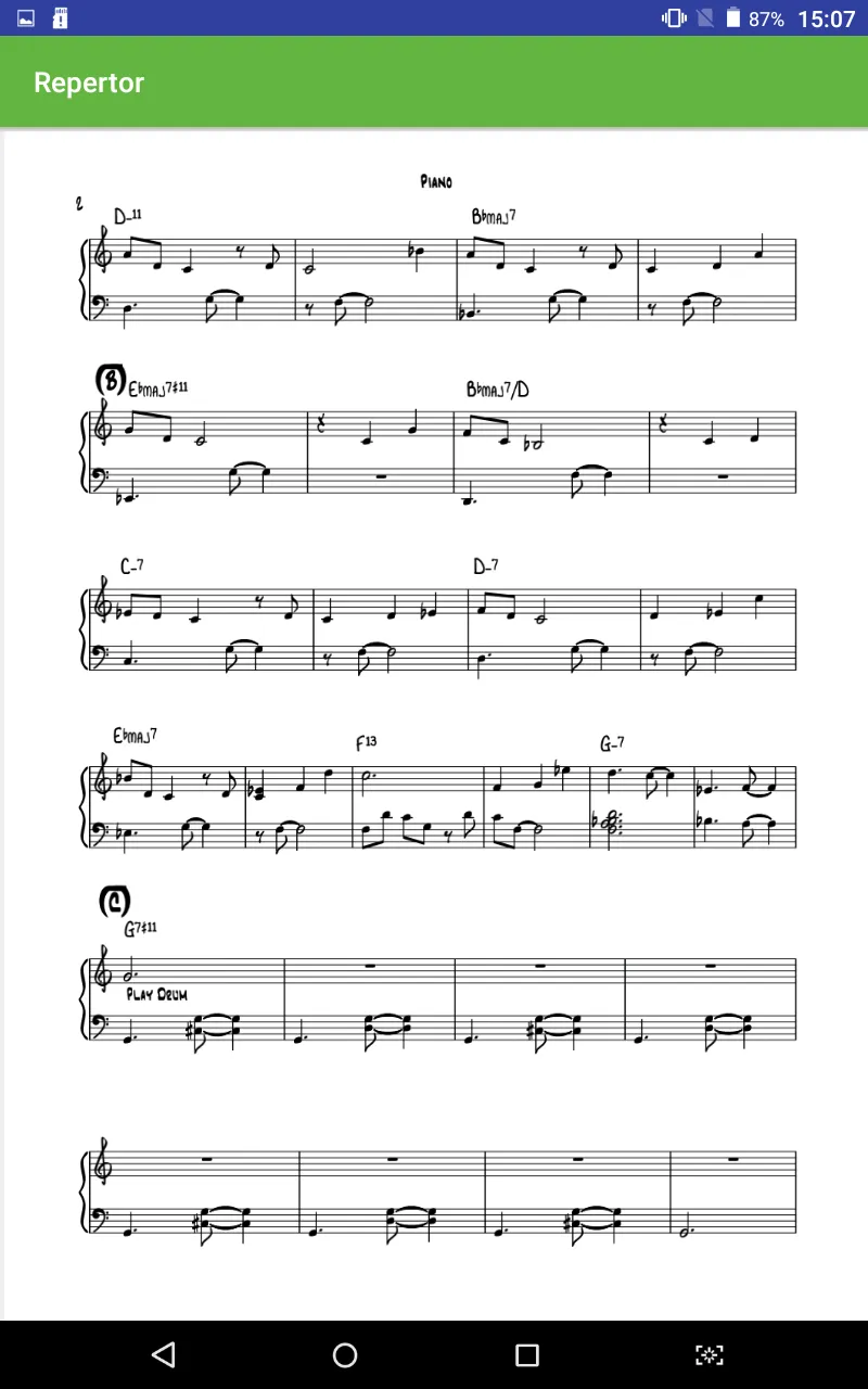 Repertor. Organize sheet music | Indus Appstore | Screenshot