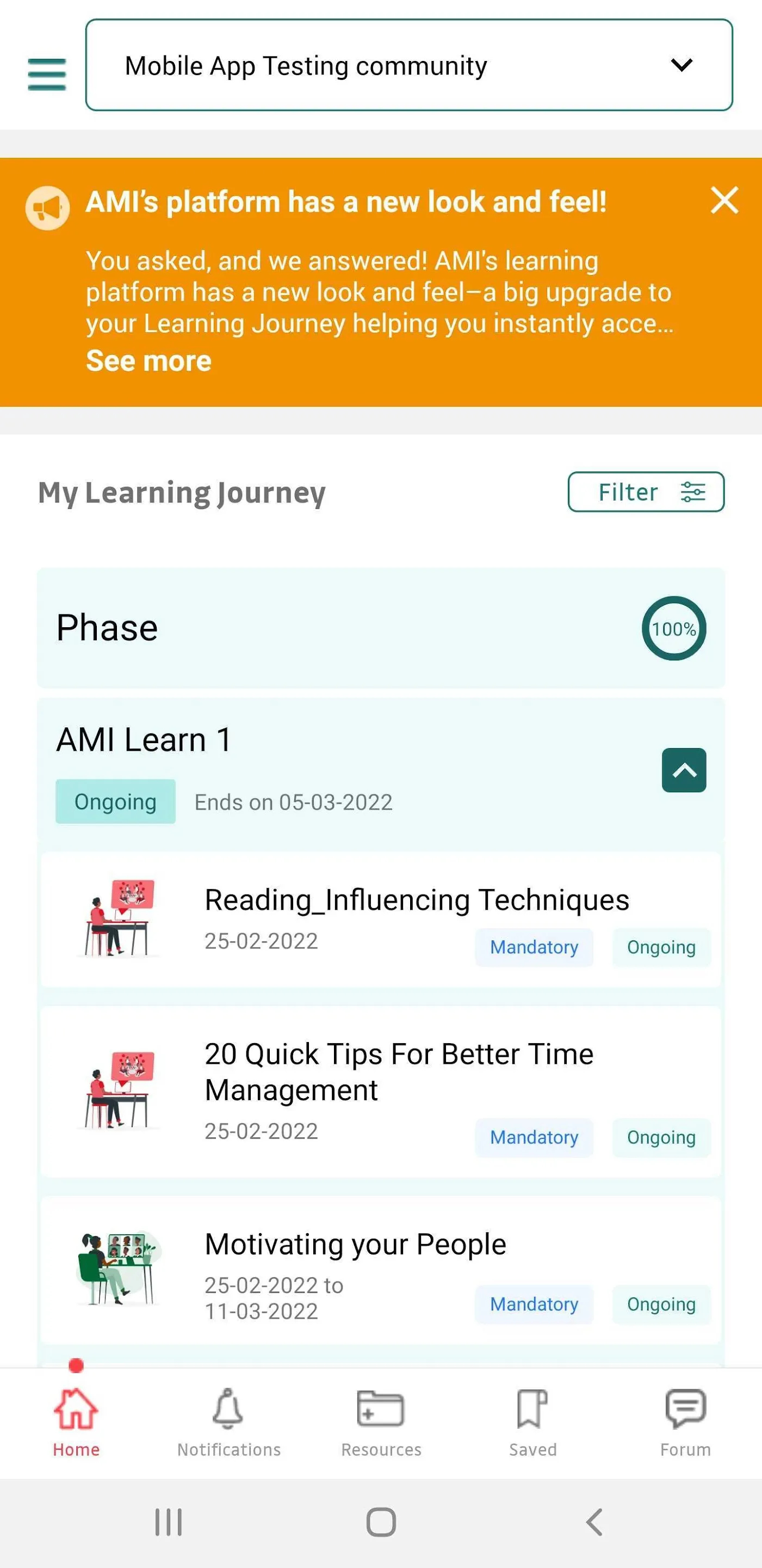 AMI Learn | Indus Appstore | Screenshot