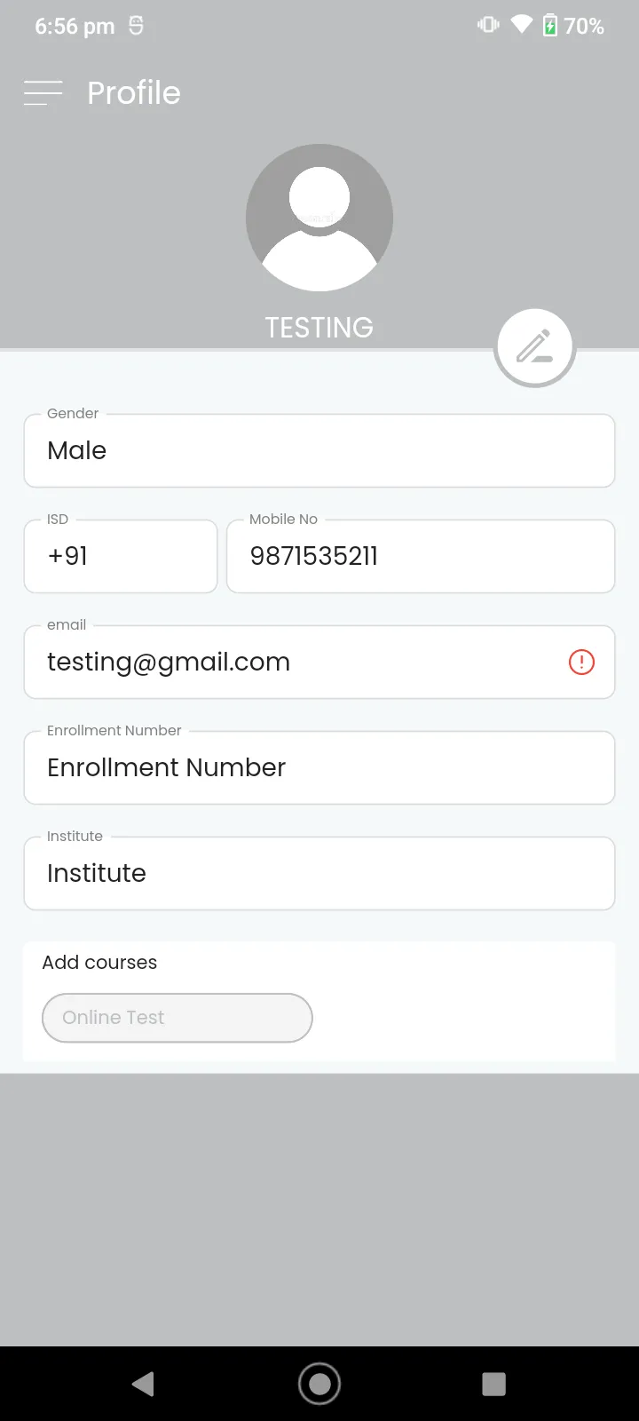 LAKSHYA ONLINE TEST | Indus Appstore | Screenshot