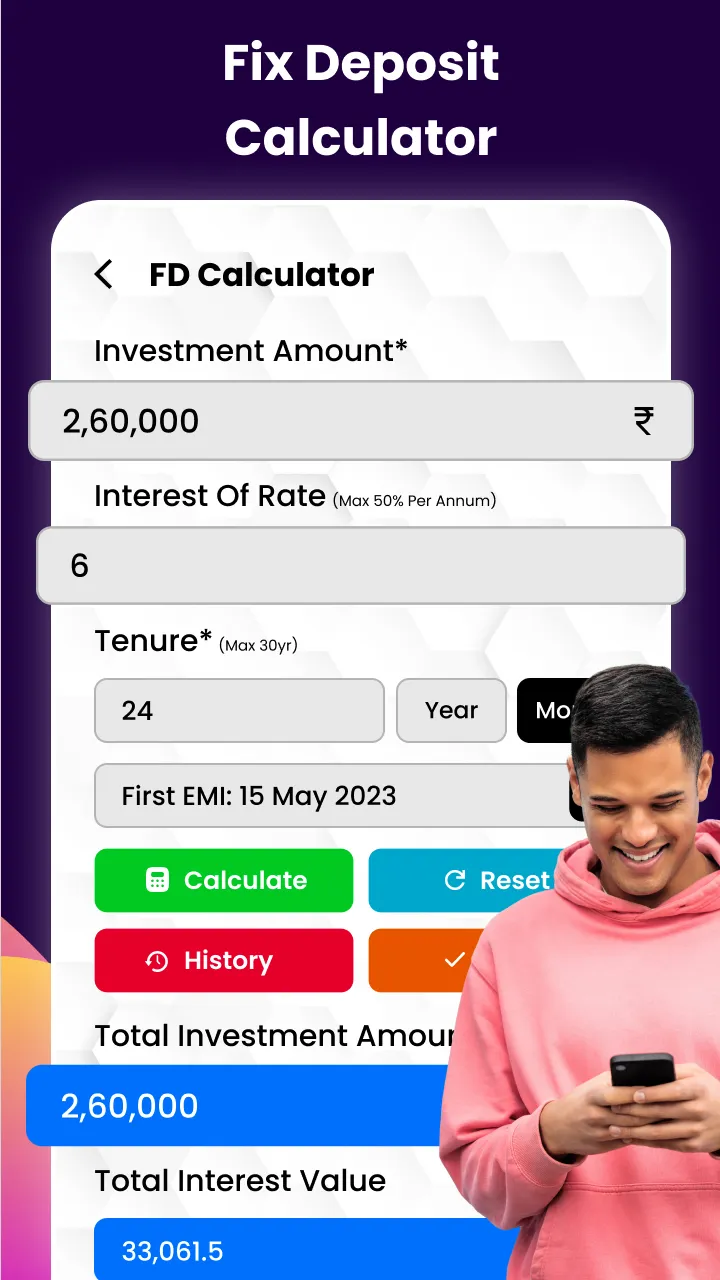 Loan EMI Calculator | Indus Appstore | Screenshot