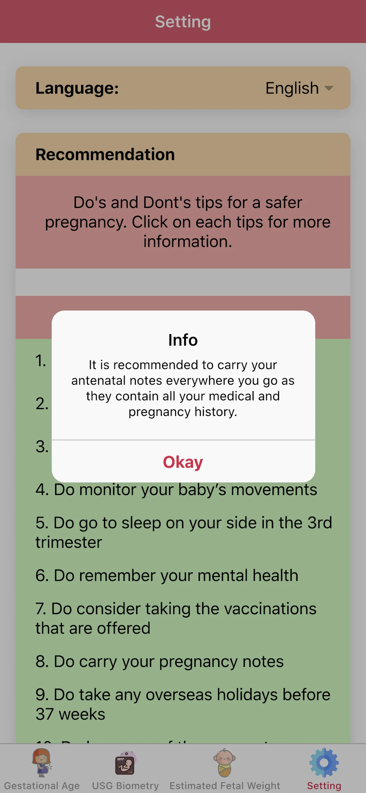 Pregnancy Calculator Pro | Indus Appstore | Screenshot