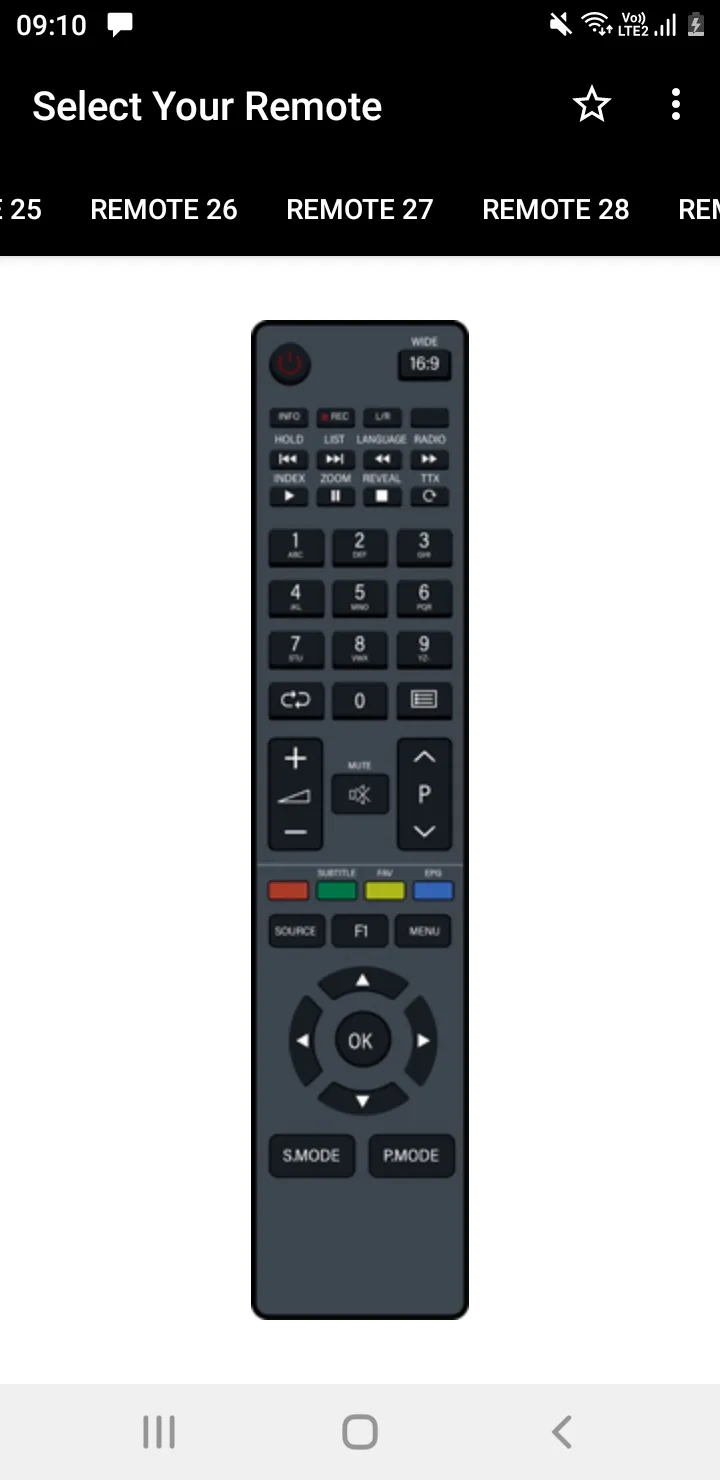 Toshiba TV Remote | Indus Appstore | Screenshot