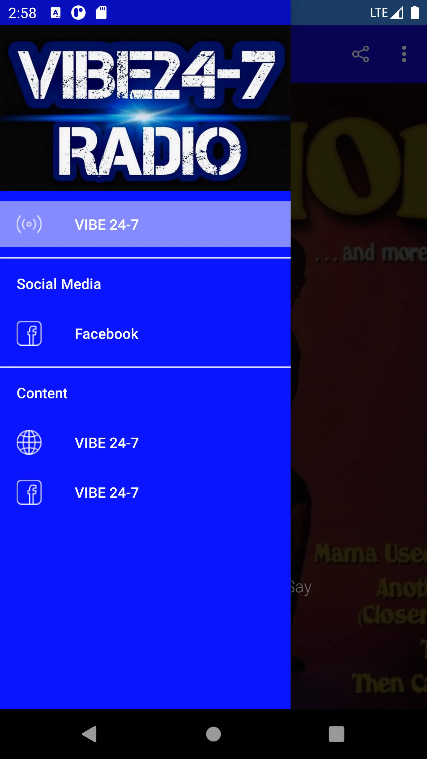 Vibe24-7 | Indus Appstore | Screenshot