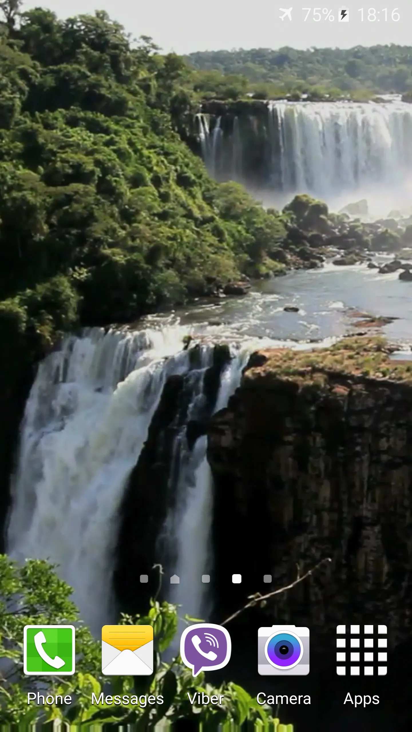 Video Wallpaper: Waterfall | Indus Appstore | Screenshot