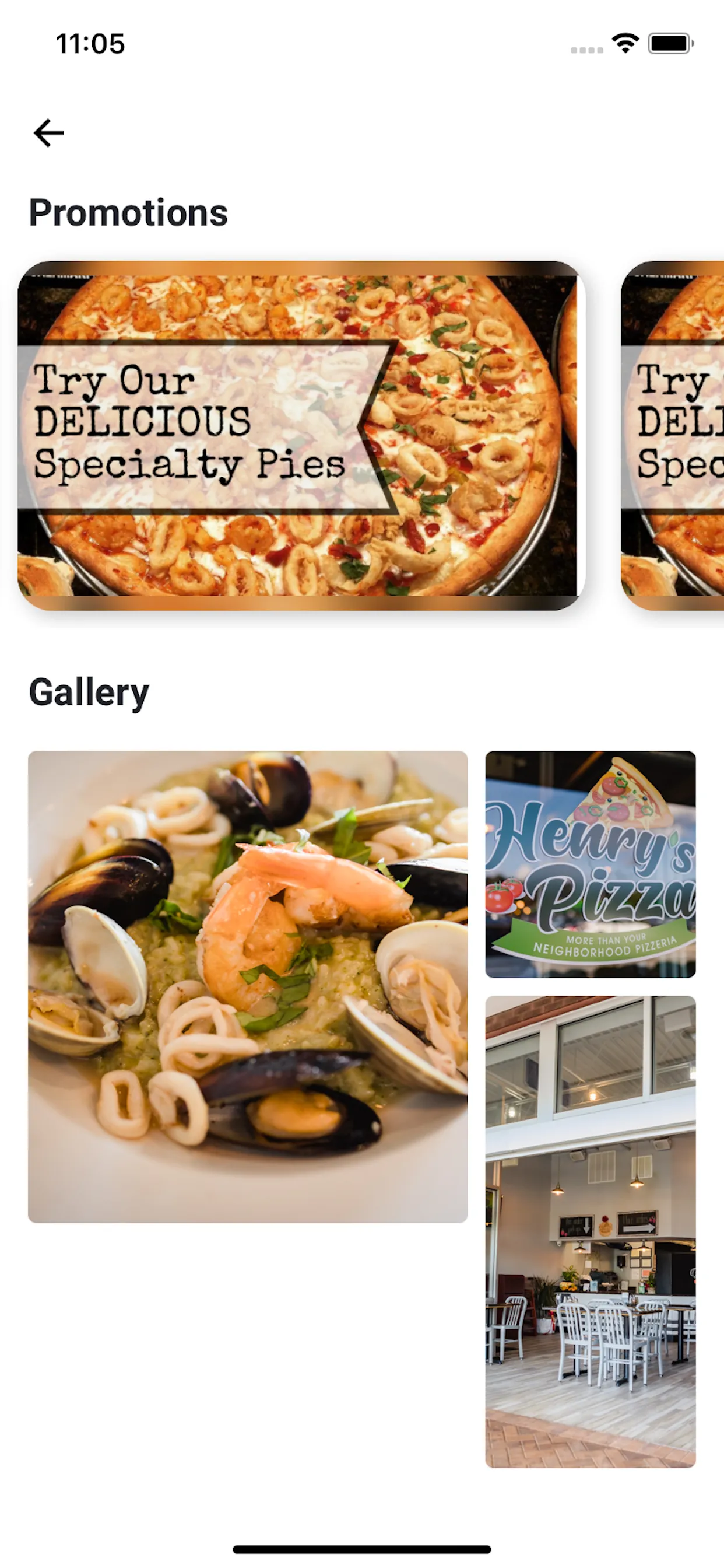 Henrys Pizza | Indus Appstore | Screenshot