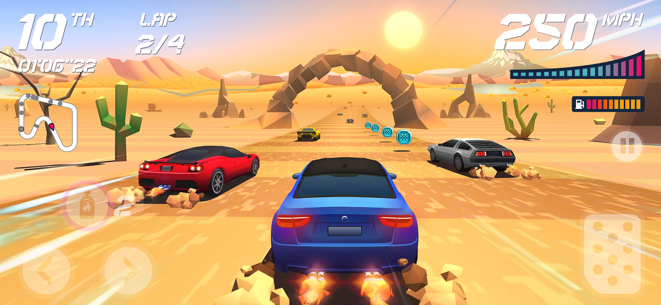 Horizon Chase – Arcade Racing | Indus Appstore | Screenshot