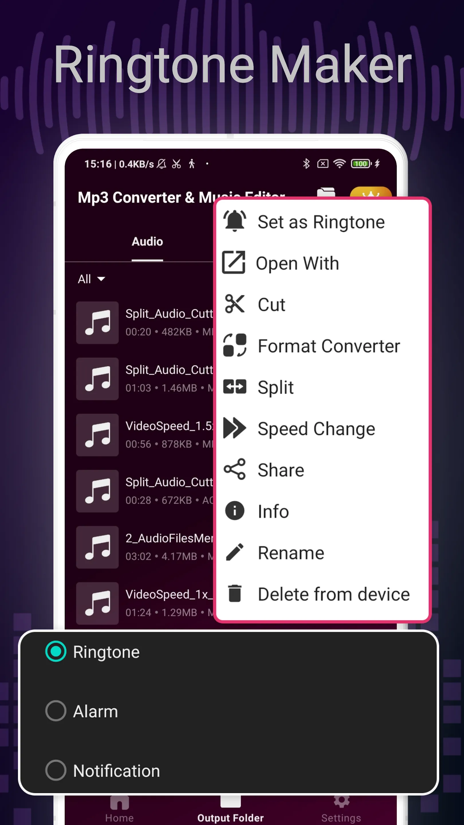 Mp3 Converter & Music Editor | Indus Appstore | Screenshot