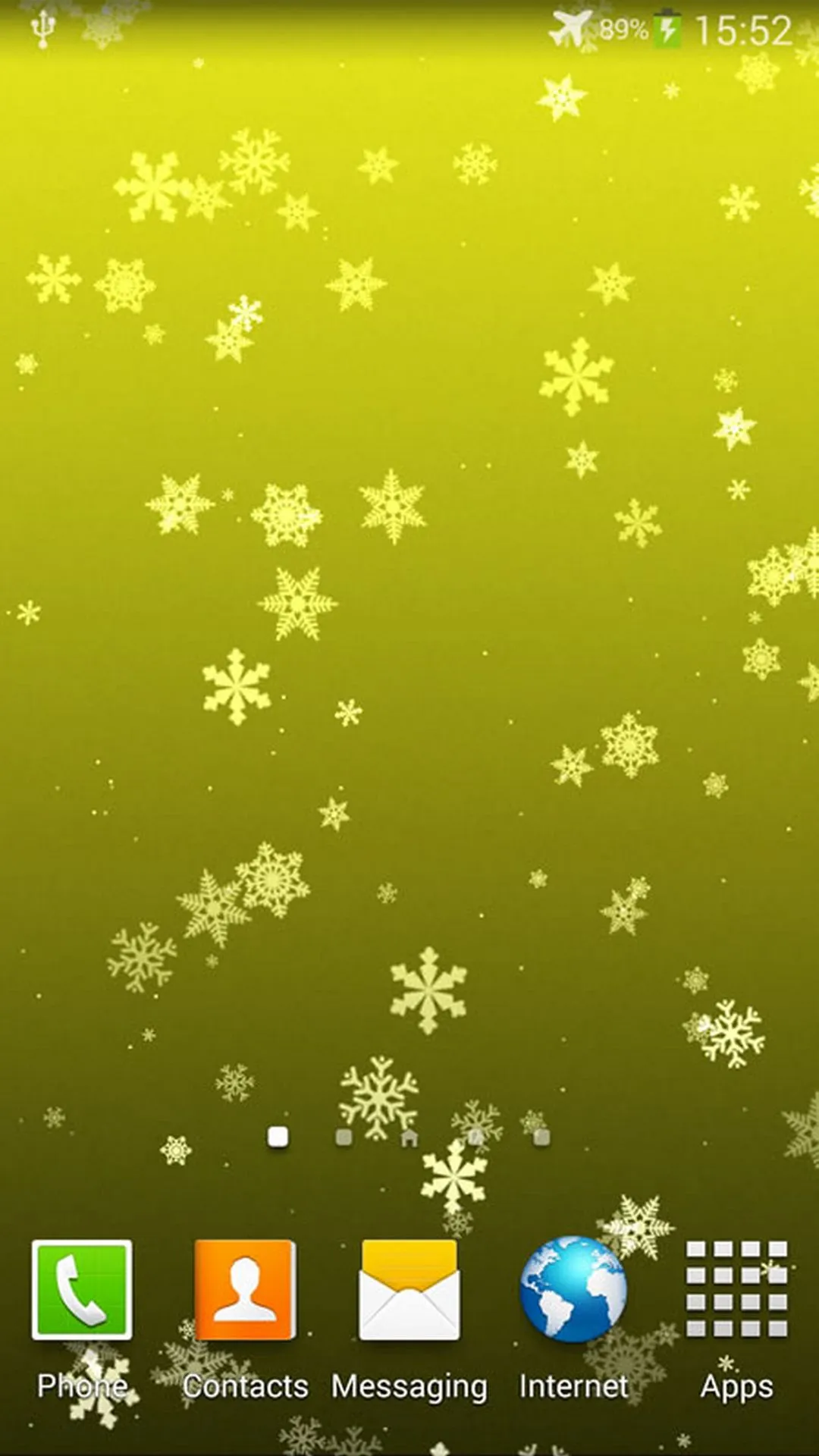 Snowflake Live Wallpaper | Indus Appstore | Screenshot