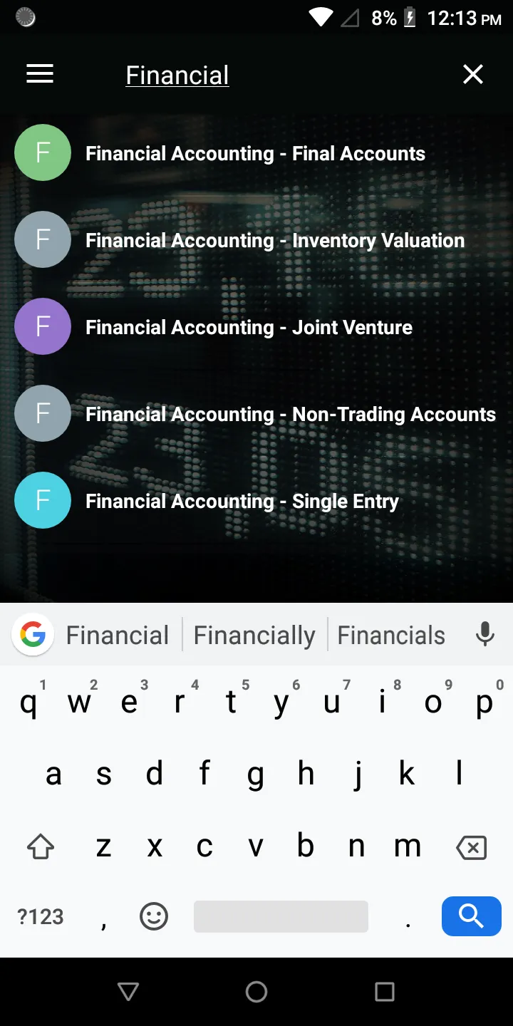 Financial Accounting | Indus Appstore | Screenshot