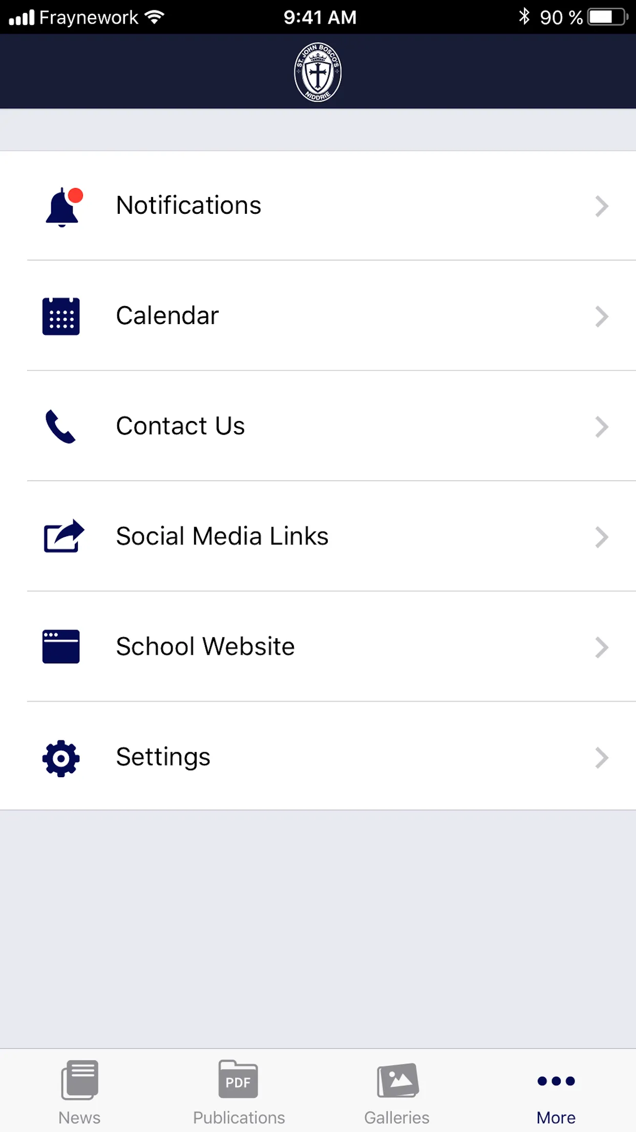 St John Bosco's School - Niddr | Indus Appstore | Screenshot