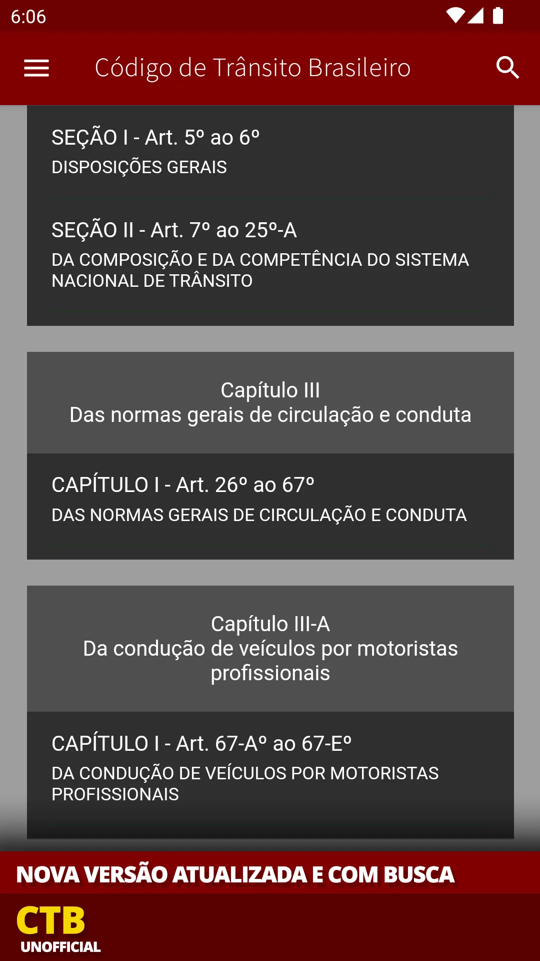 Código de Trânsito | Indus Appstore | Screenshot