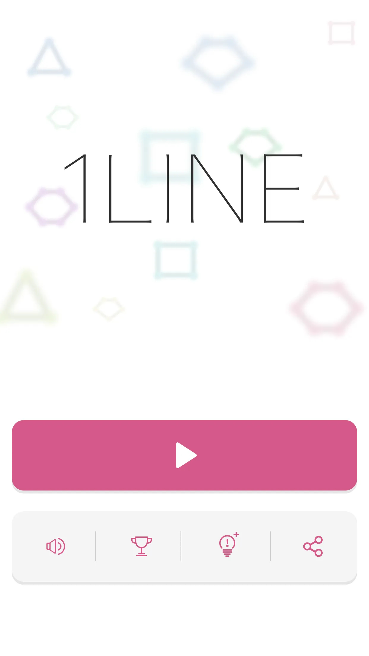 1LINE - one-stroke puzzle game | Indus Appstore | Screenshot