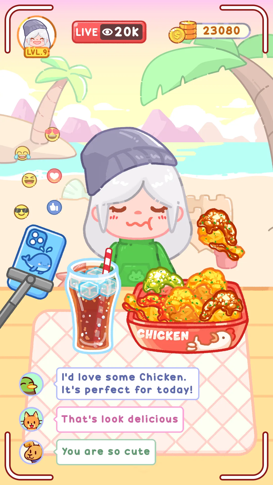 Mukbang ASMR Livestream Party | Indus Appstore | Screenshot