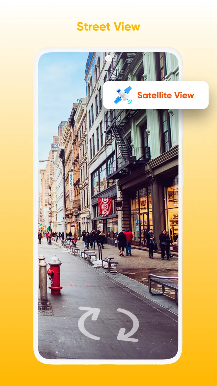 Live Earth Map: GPS Navigation | Indus Appstore | Screenshot