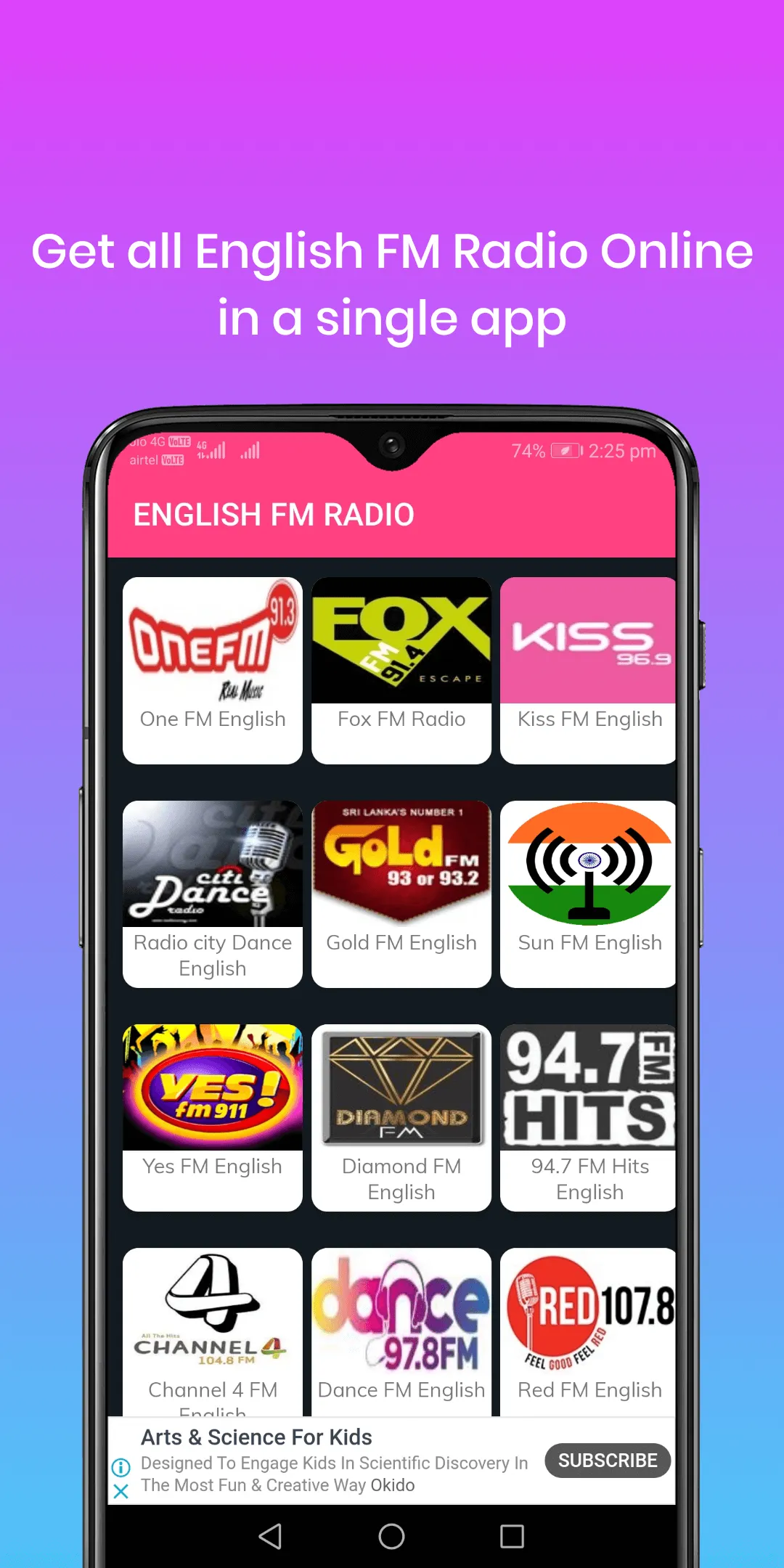 FM Radio India All Stations | Indus Appstore | Screenshot