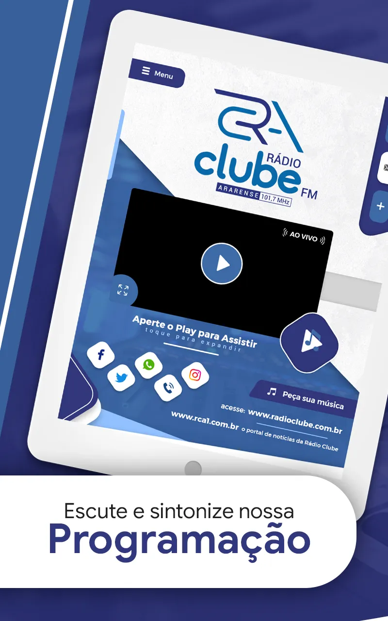 Rádio Clube Ararense | Indus Appstore | Screenshot