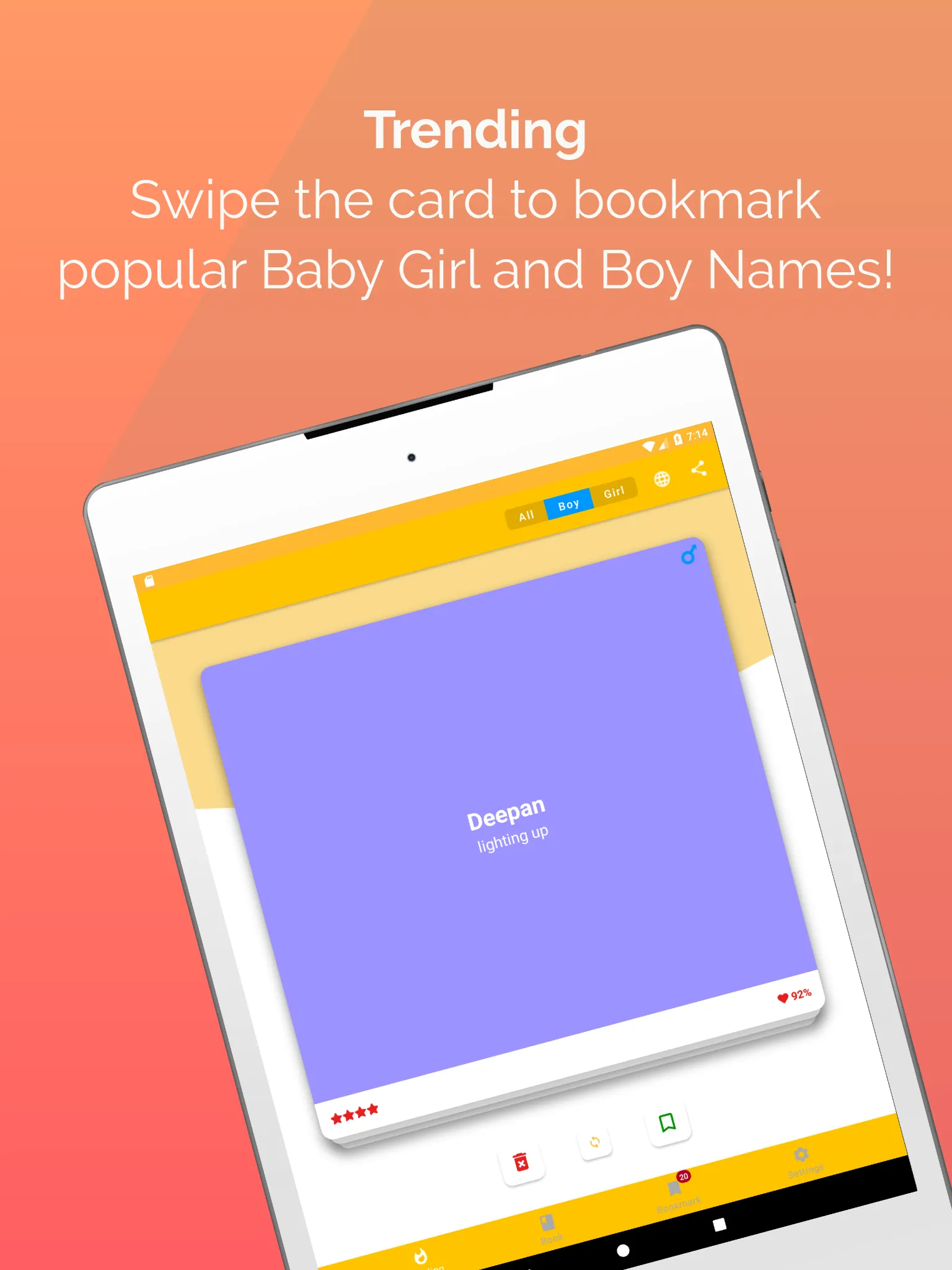 Namly - Baby Boy and Girl Name | Indus Appstore | Screenshot