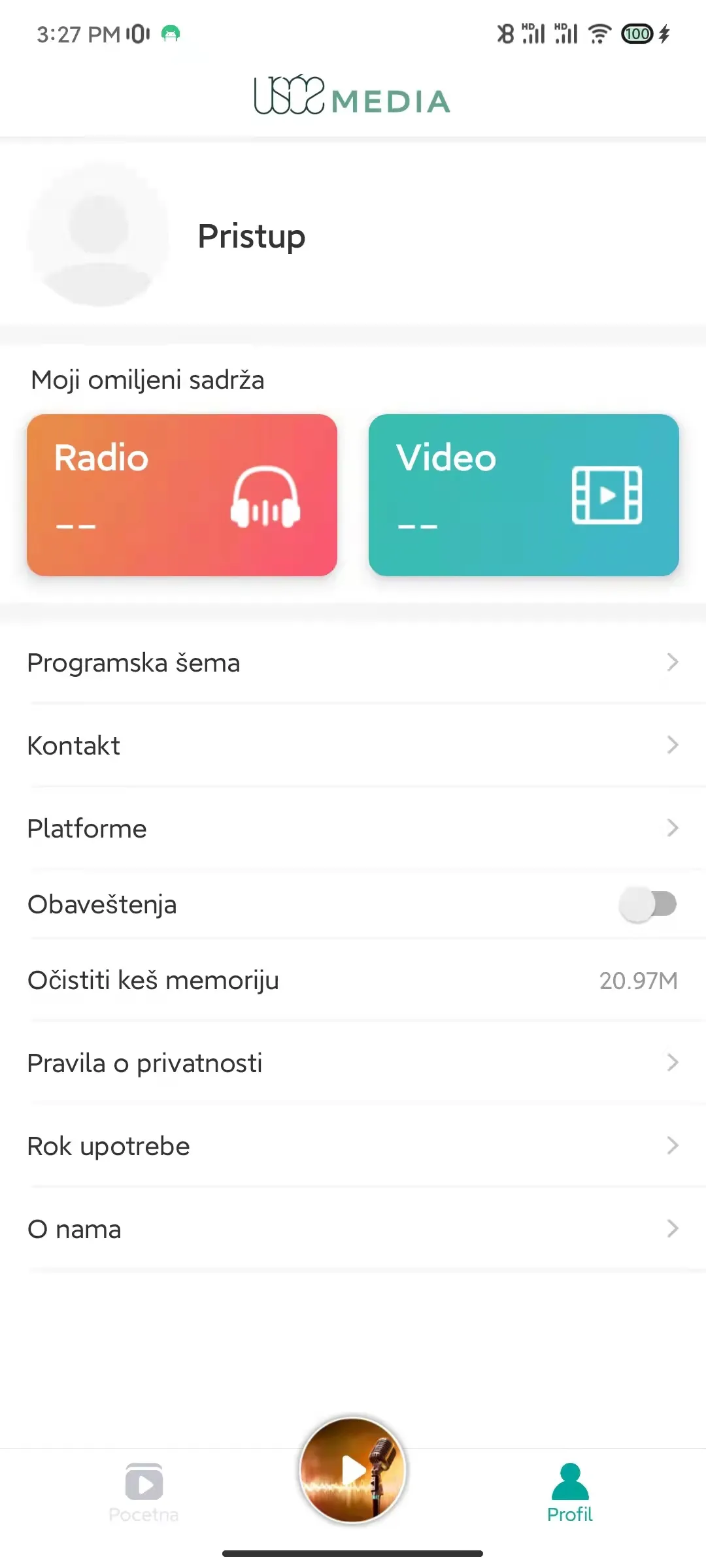 Ušće Media | Indus Appstore | Screenshot