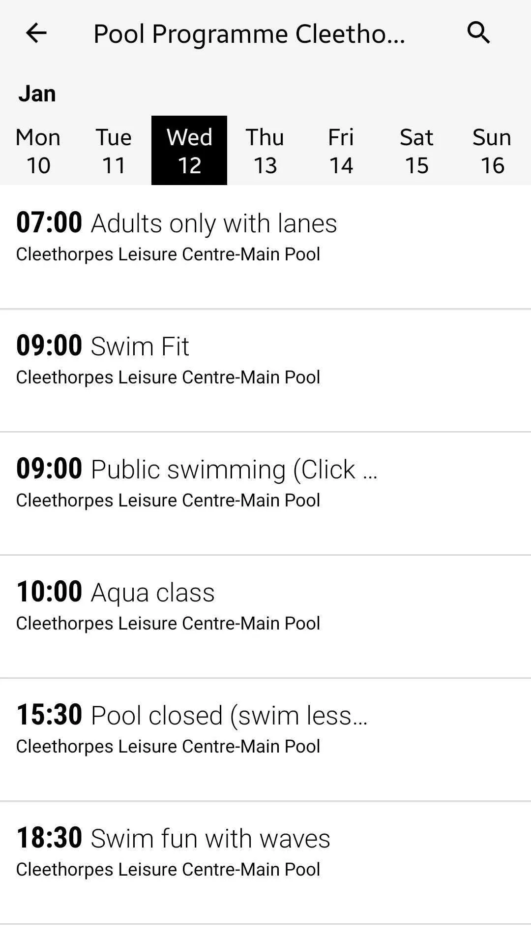 Lincs Inspire Leisure | Indus Appstore | Screenshot