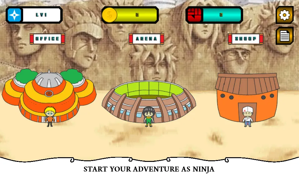 Anime Battle-Ninja Fighter | Indus Appstore | Screenshot