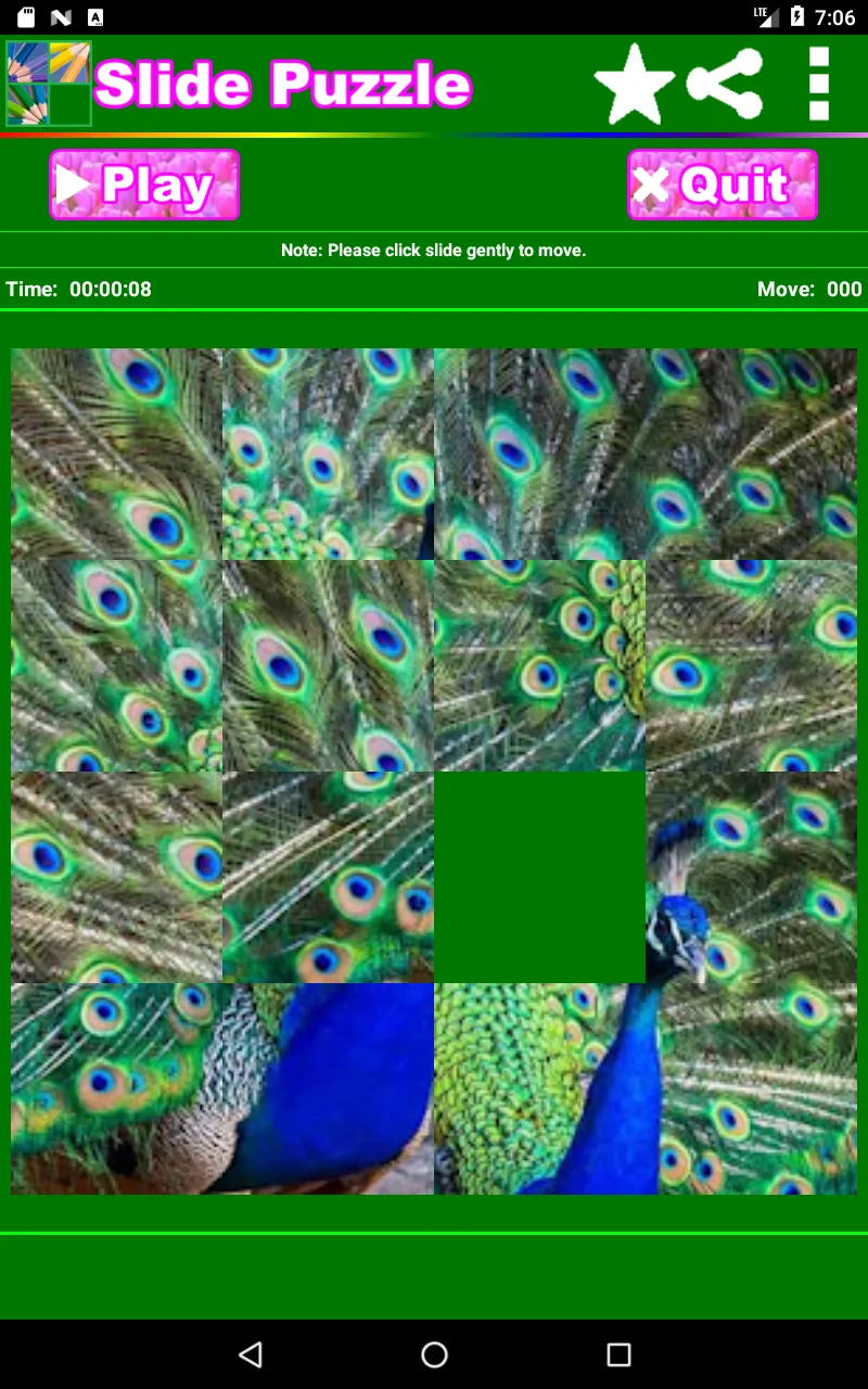 Slide Puzzle | Indus Appstore | Screenshot
