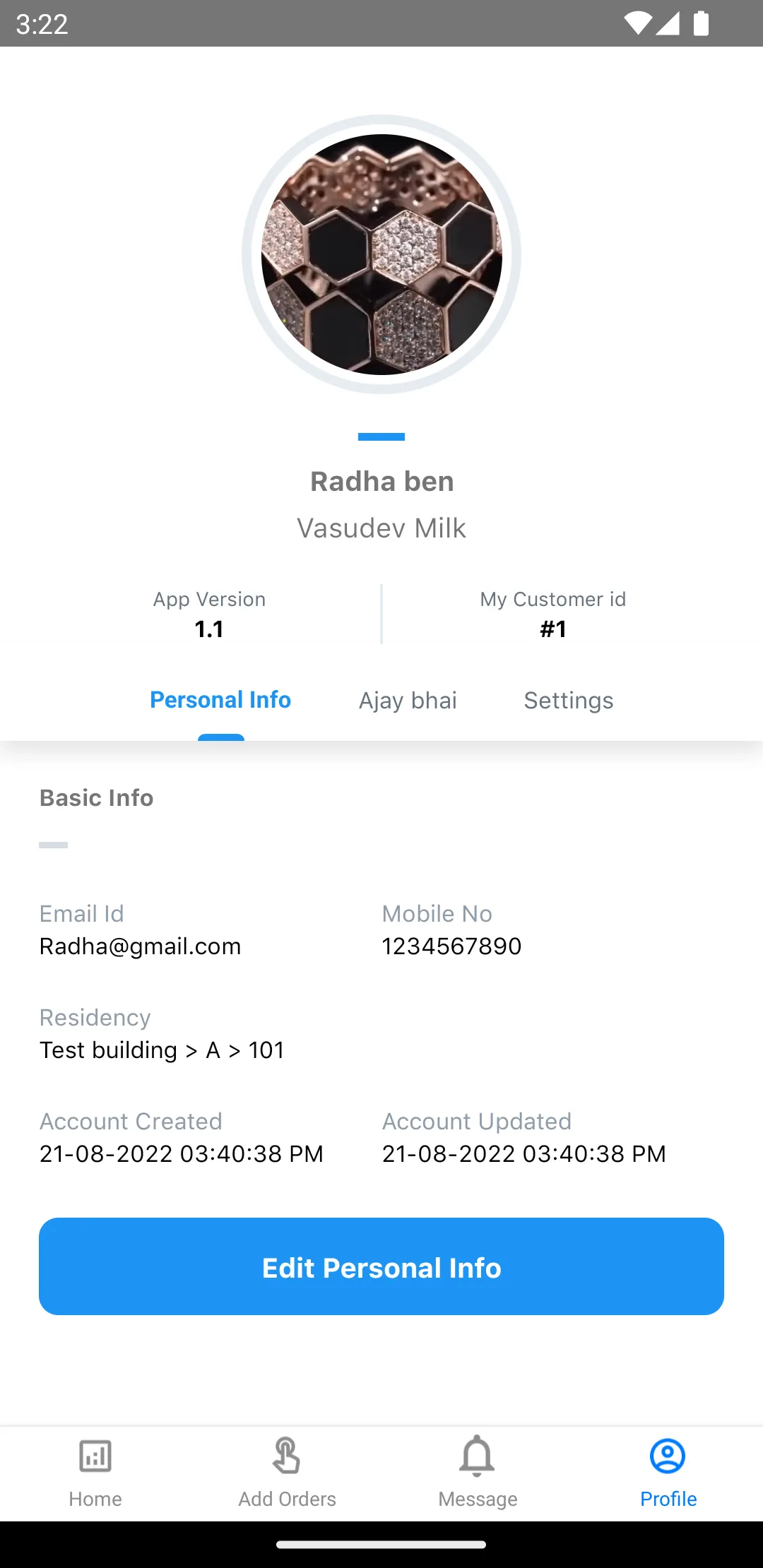 Vasudev Dairy | Indus Appstore | Screenshot