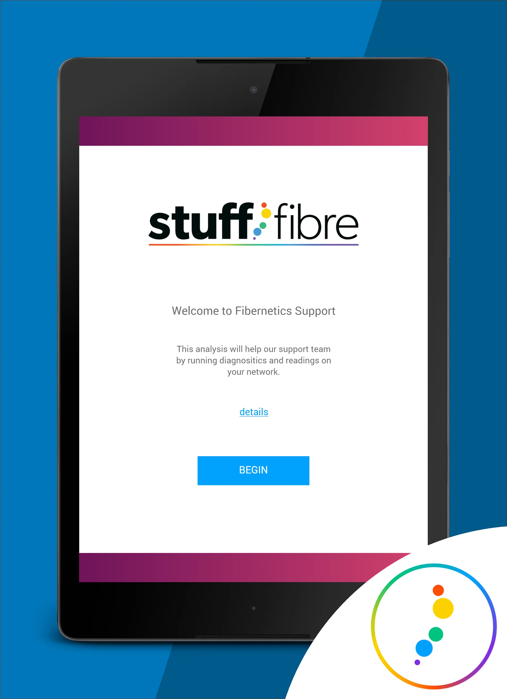 Stuff Fibre Diagnostics | Indus Appstore | Screenshot