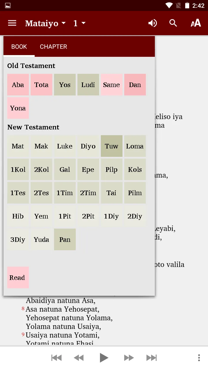 Misima-Paneati - Bible | Indus Appstore | Screenshot