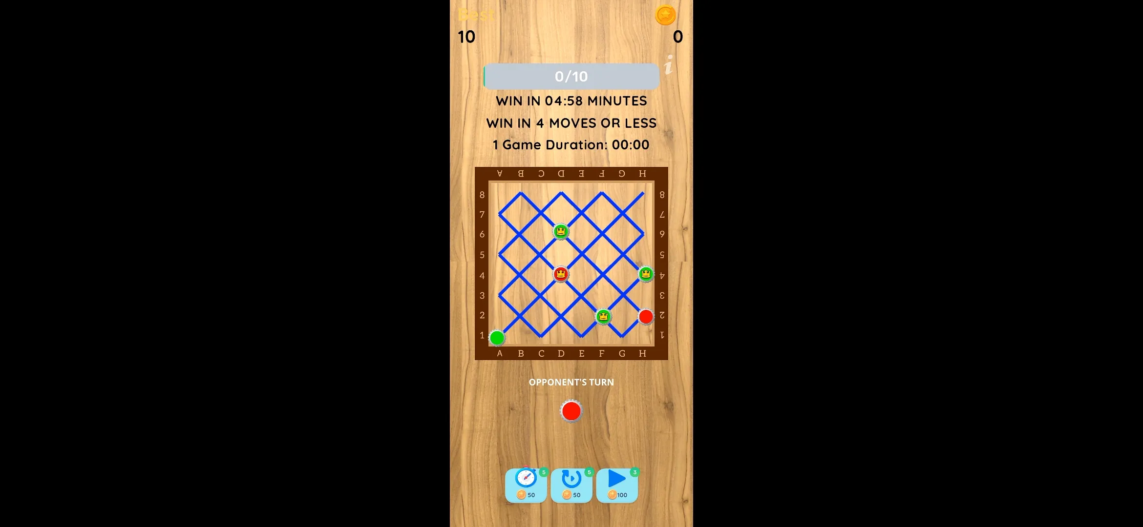 Dama - Checkers Puzzles | Indus Appstore | Screenshot