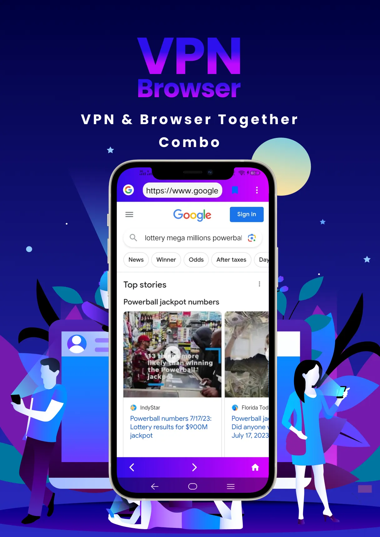 VPN Browser | Indus Appstore | Screenshot