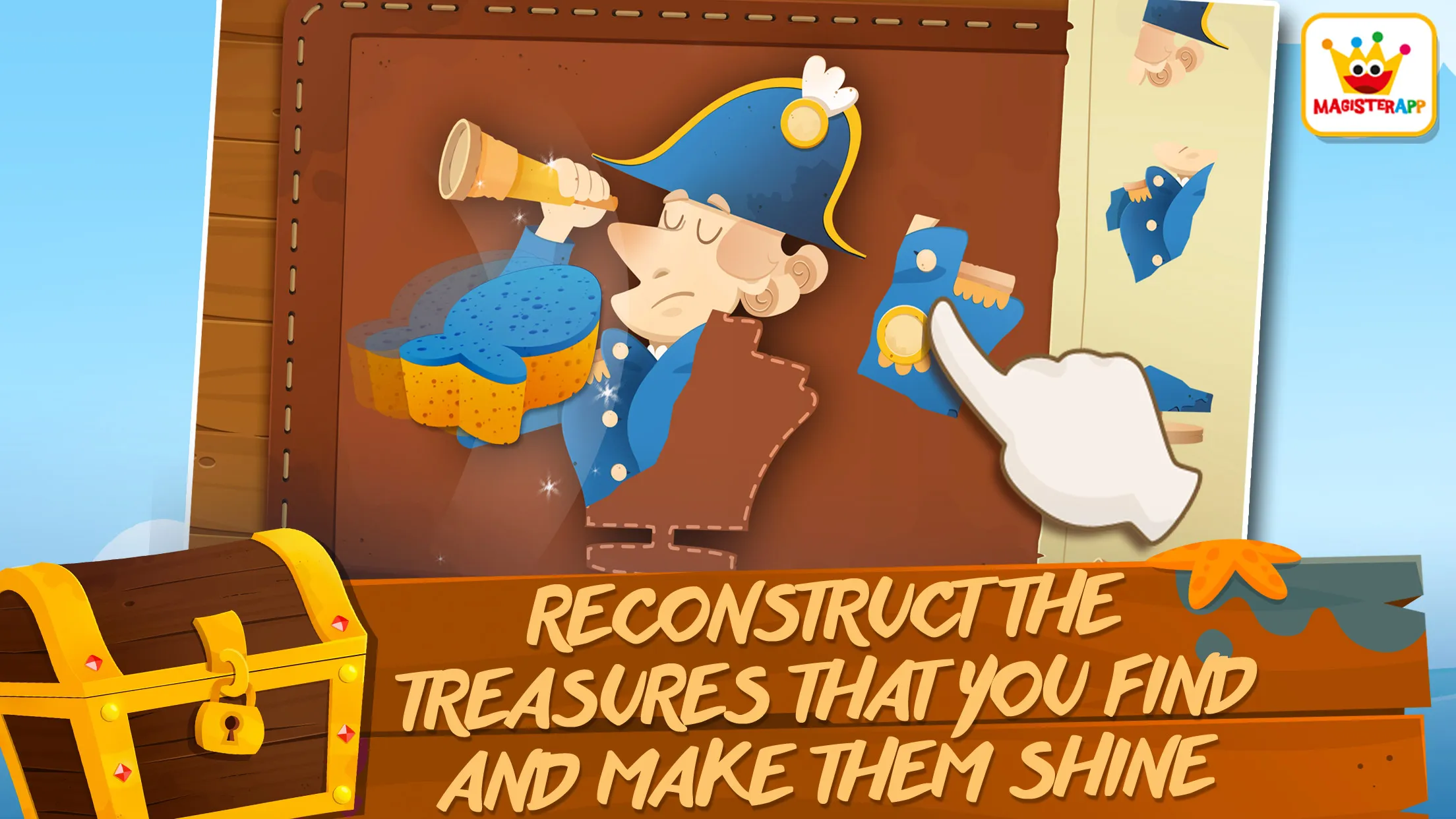 Archaeologist Deep Blue - Kids | Indus Appstore | Screenshot