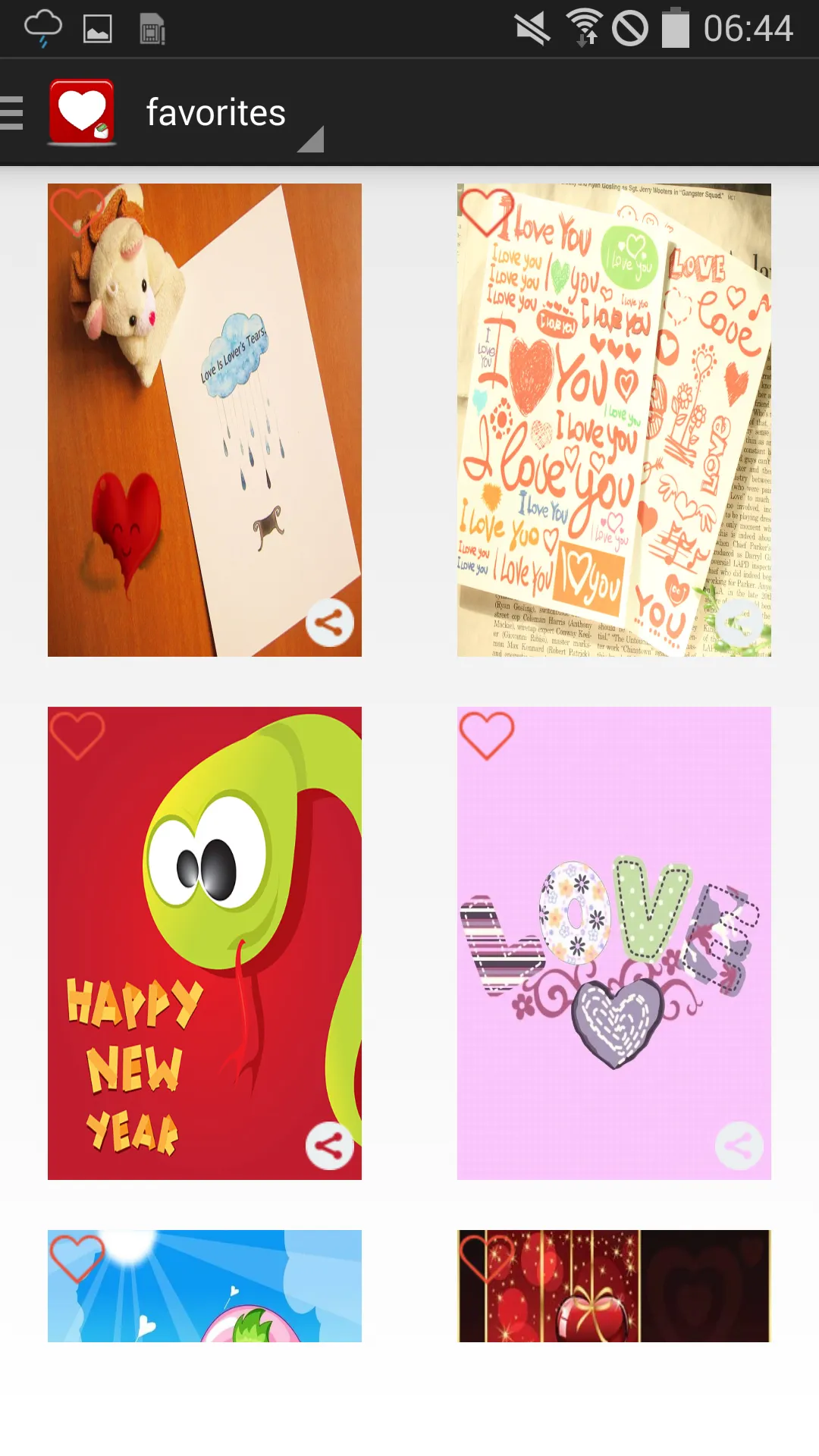 Love Sticker & Cute Cards | Indus Appstore | Screenshot