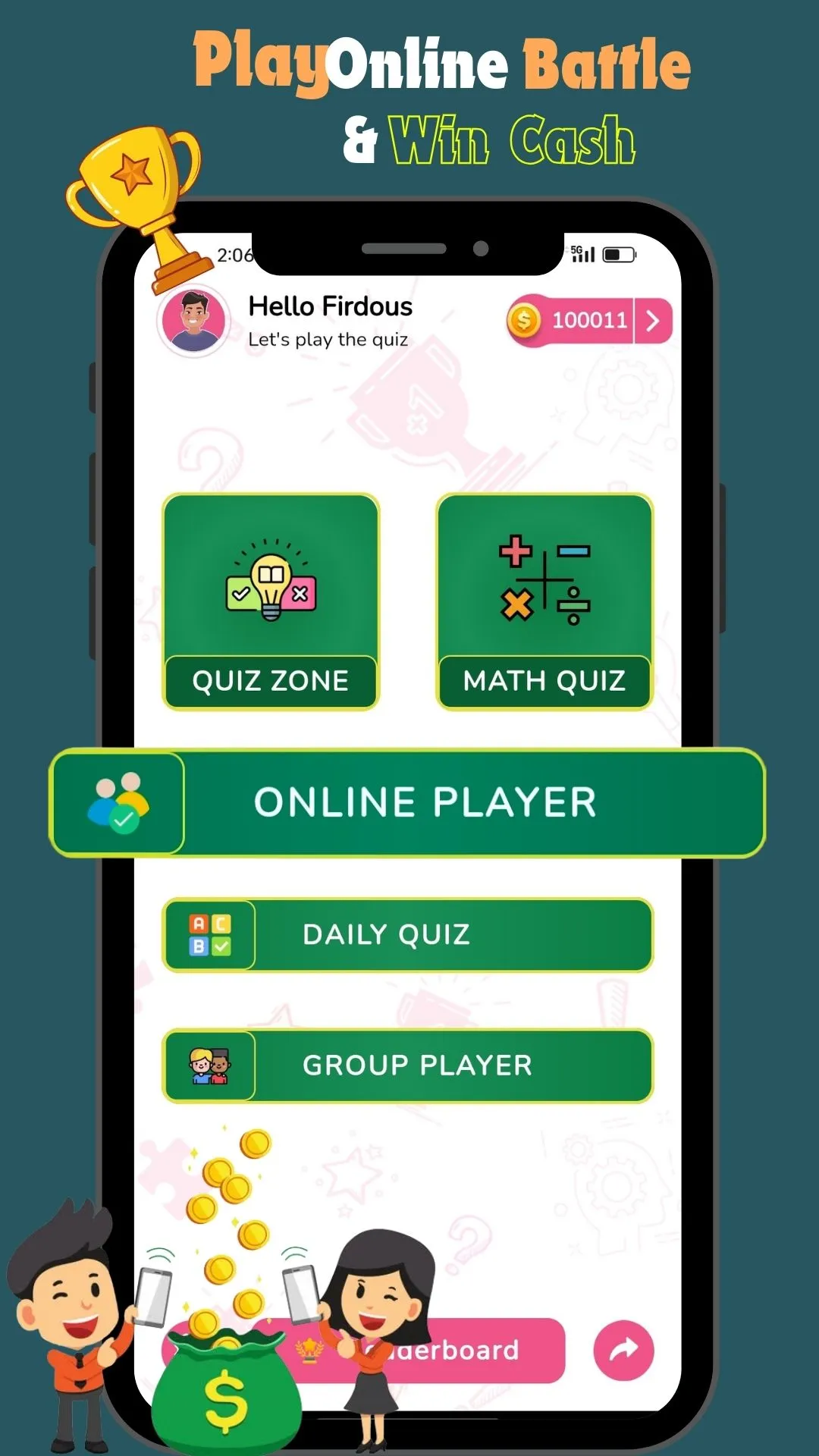 Quizys: Play Quiz & Earn Cash | Indus Appstore | Screenshot