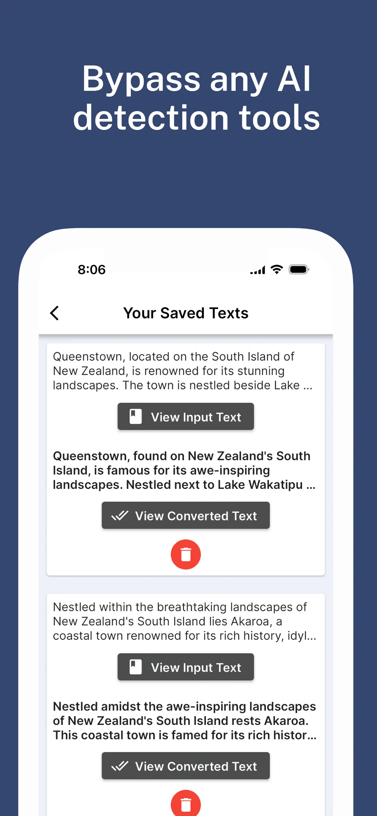 Humanize AI - Text Paraphrase | Indus Appstore | Screenshot