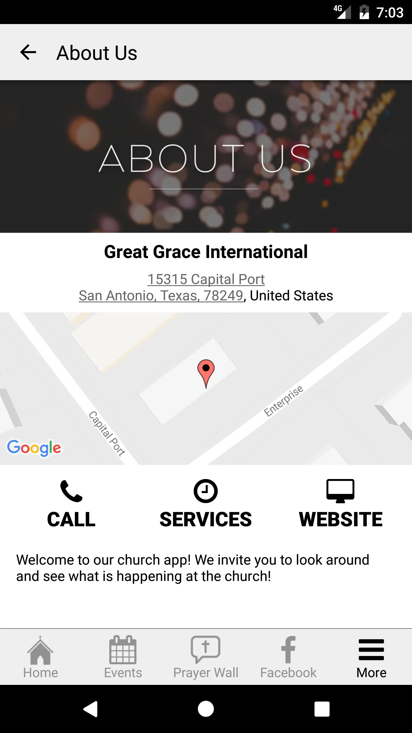 Great Grace International | Indus Appstore | Screenshot