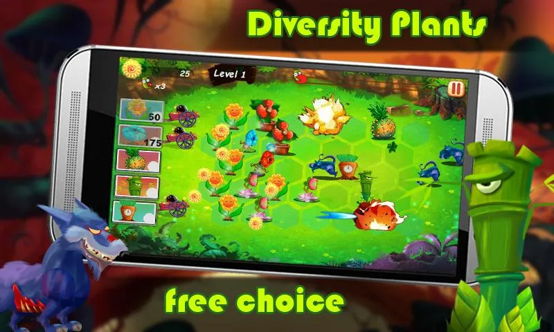 Angry Plants | Indus Appstore | Screenshot