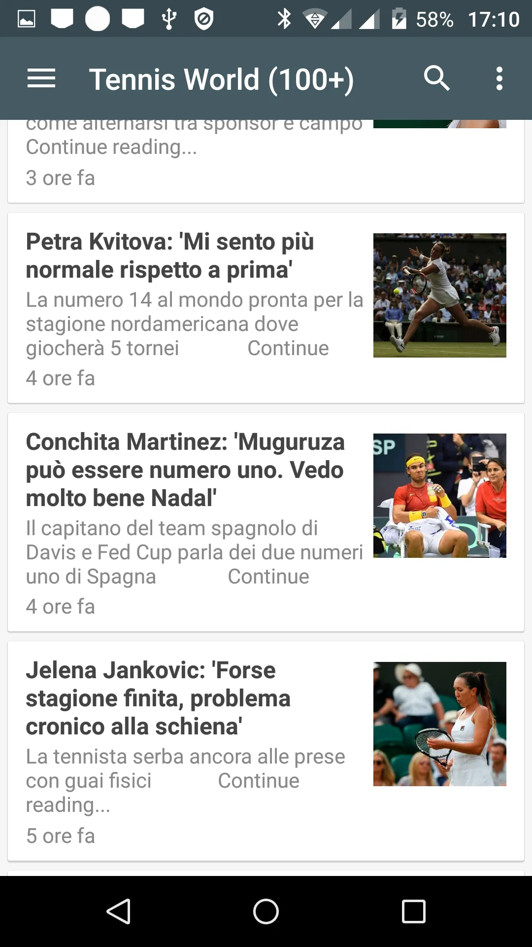 Tennis Notizie | Indus Appstore | Screenshot