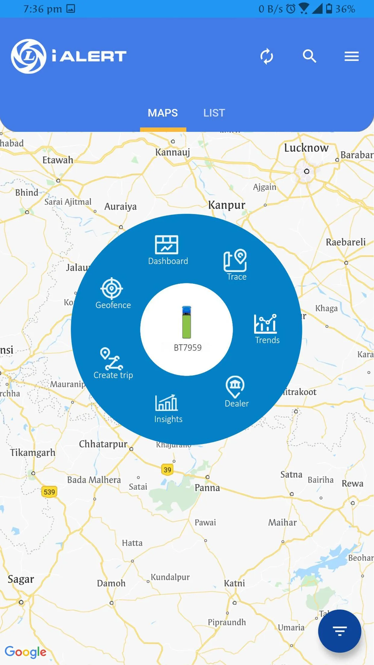 Ashok Leyland i-Alert | Indus Appstore | Screenshot
