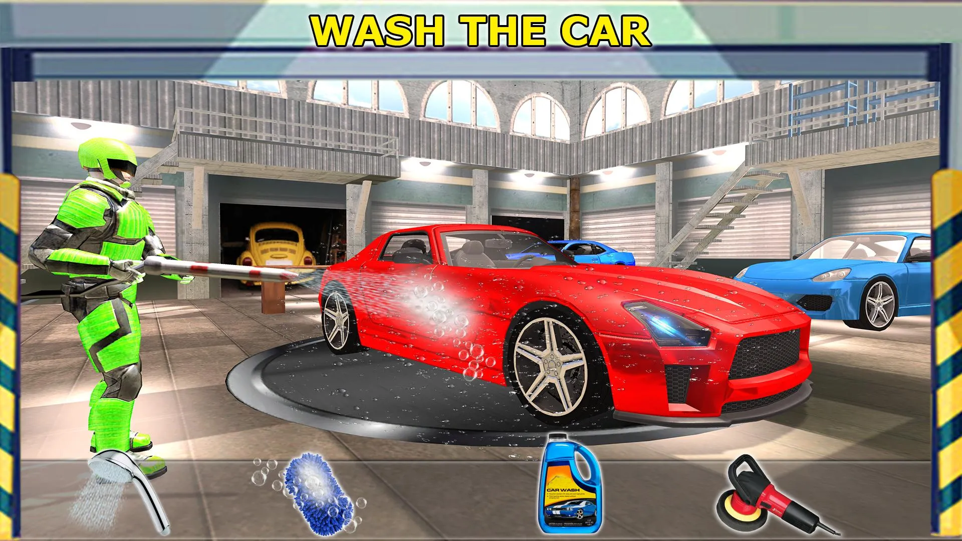 Robot Car Mechanic Workshop Ga | Indus Appstore | Screenshot