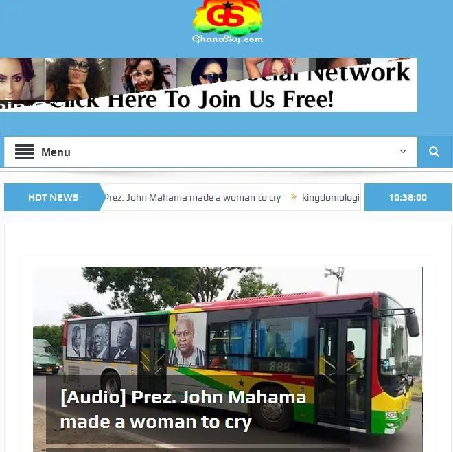 Ghana Sky Web & Radio Stations | Indus Appstore | Screenshot